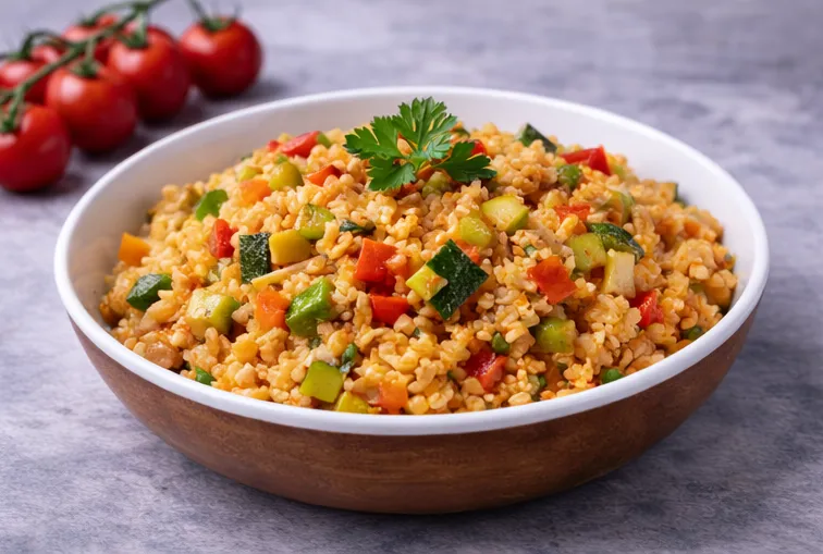 Sebzeli Bulgur Pilavı 250 Gr